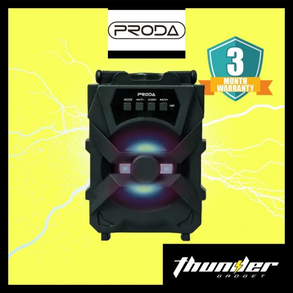 PRODA PD-S500 Portable Bluetooth Wireless Mini Speaker – Thunder Gadgets